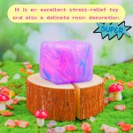 NeeDoh Nice Cube ?C Solid Squish ?C Pink & Blue