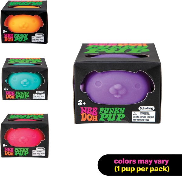 NeeDoh Funky Pups ?C One Dog Per Pack